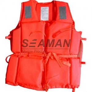 China 75N Polyester Inherent Foam Ccs Marine Life Jacket for Adult / Child  86-3 supplier