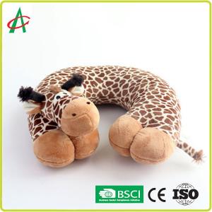 China Angelber 30cm U Shape Neck Pillow Giraffe Cute Cartoon for travel supplier