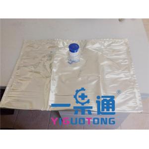 China Food Grade Edible Oil BIB Bag In Box / Bag In Box Packaging Alu Foil Material supplier