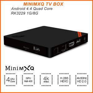 China 2016 Latest Mini MXQ TV Box RK3229 Quad Core 1GB/8GB 4K Android 4.4 Tv Box Better Than MXQ supplier