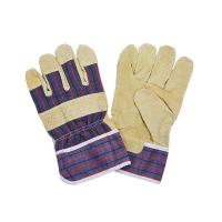 China Carton Size 65*35*28cm 88PASA Pig Grain Leather Safety Gloves with A-Grade on sale