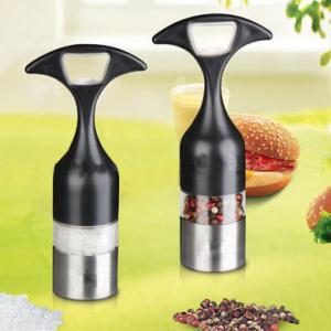 salt and pepper mills with bottle opener
