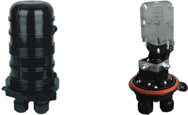 Aérez fortement et arrosez la fermeture optique d'épissure de fibre de dôme de preuve (12, 24, 48core) utilisée dans la branche ou les mi emplacements d'épissure d'envergure