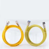 China Corrugated Yellow Flexible Gas Hose 201 304 316L Stainless Steel on sale