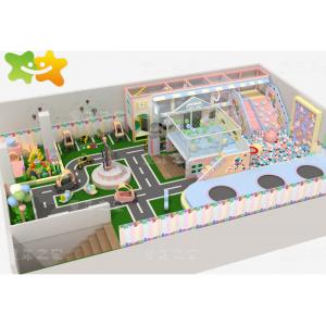 Kids Zone Plastic Indoor Playset , Soft Play Structures Unique Design Non Toxic Material