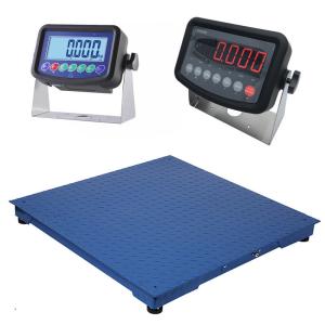 China Material Multi-function Weighing 1t Digital Electrical Floor Scale with Optional Platform Size and 40mm Digit Height wholesale