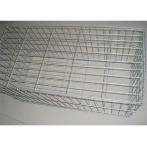 China Zinc Coated Welded Wire Gabions Baskets , Stone Filled Wire Cages wholesale