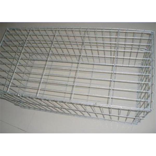China Zinc Coated Welded Wire Gabions Baskets , Stone Filled Wire Cages wholesale
