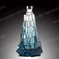 China Fancy Design 70ml Brandy Bottle With Beautiful Color on sale