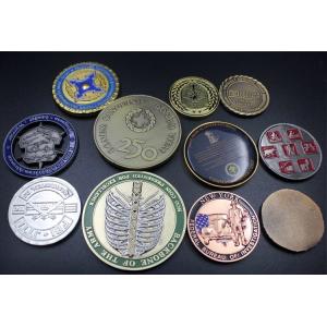China Custom Design 3D gold plating coin challenge Coin with Cut out wholesale
