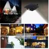 China Wireless Security Night Solar Waterproof Wall Light 158lm With Screwdriver wholesale