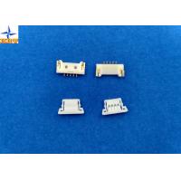 China 1.25mm Pitch usb Circuit Board Wire Connectors With Lock Structure PA66 / LCP Material on sale