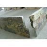 China Rusty Split Face Slate Stone Panel,Multicolor Slate Culture Stone,Real Thin Stone Veneer for Wall wholesale