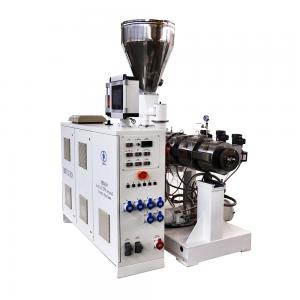 SJSZ Conical Double Screw Extruder Output 350kg/h PVC Double Screw Extruder