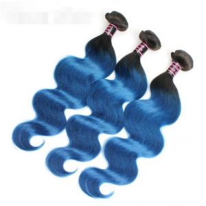 China 8A Colored Ombre Human Hair Extensions Full Cuticle Virgin Hair supplier