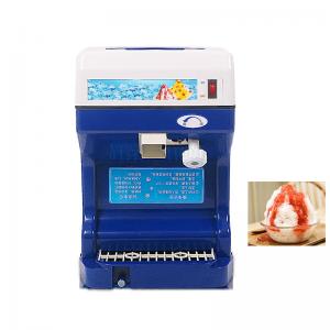 China Electric Ice Crusher Machine Ice Crushers Shavers with Stainless Steel 304 Blades supplier