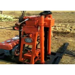 Portable 50 Meters Easy Operation Trailer Mounted Drilling Rigs For Exploration