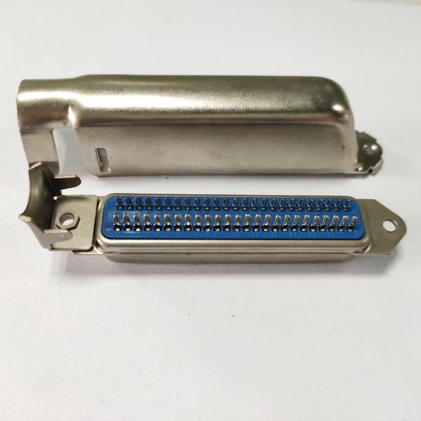 50 Pin Female Type Centronic Solder Pin Connector avec la couverture de Matel