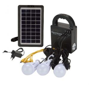 9v 3w Mini Solar Panel Lighting Station Lighting Generators For Outdoor And Indoor