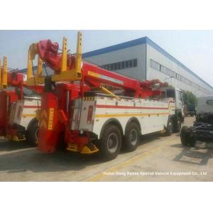 SHACMAN F3000 40Ton Wrecker Tow Truck , Heavy Duty Recovery Trucks