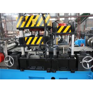 China Bearing Steel Highway Guardrail Roll Forming Machine , 50HZ Steel Roll Forming Machine wholesale