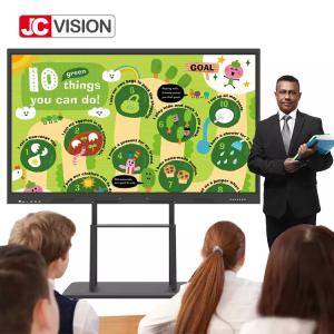 China JCVISION 55 - 110Inch 4K Ultra Smart Education Board 4 + 64GB Android 11.0 supplier