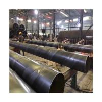 China Custom Size Steel Welded Pipe SAW S235 S275 Spiral Welded Steel Pipes on sale