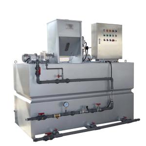 China IP55 Polymer Preparation Unit For Chemical Coagulation And Flocculation Water Treatment supplier