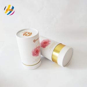Biodegradable Kraft White Paper Tube Packaging For Women Bra