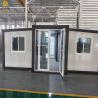 China Prefab Steel Frame Expandable Container House with Sandwich Panels wholesale