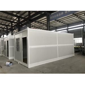 China Prefabricated Portable Foldable Container House 20ft Living Home Office Cabin supplier