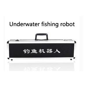 Development of underwater fishing robot and Underwater cruising fishing equipment