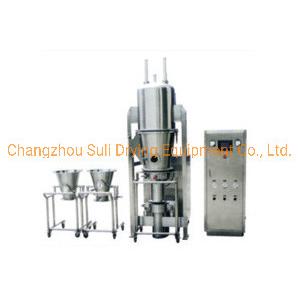 China Foodstuff Fluidized Bed Granulator 5.5kw-18.5kw Fluid Bed Coating Machine supplier