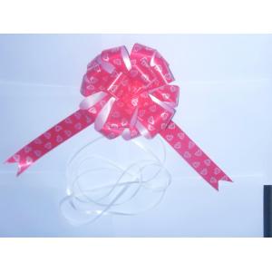 New Pattern Gift Pom Pom Pull bow 5" dia for gift promotion 32mm * 1.5M