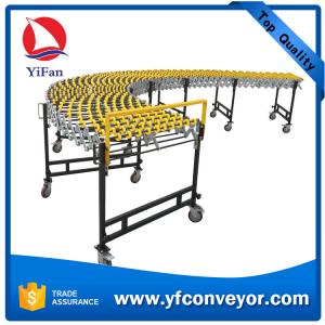 China Flexible Gravity Unloading Roller Conveyor supplier