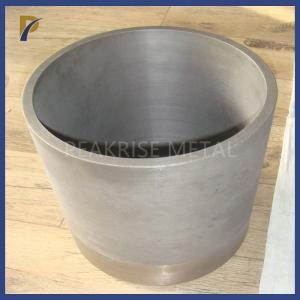 China Pure Tungsten Crucible For Single Crystal Growth Furnace Quartz Glass Melting Furnace supplier