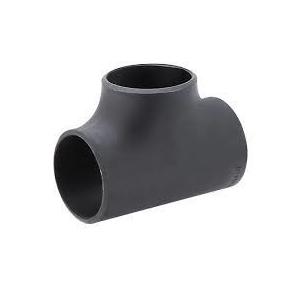 China Stainless Carbon Steel Pipe Tee Rust Proof Oil Black Painting supplier