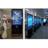 55 Inch LCD Floor Standing Digital Signage Intelligent Split Screen for shopping