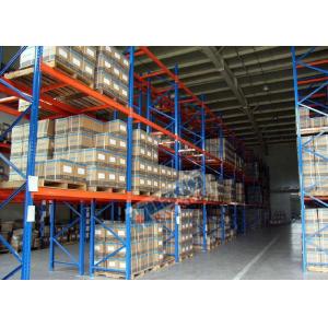 China Logistics Pallet Rack Shelving , 2500 Kg Max Load Q345 Steel Shelving Racks wholesale