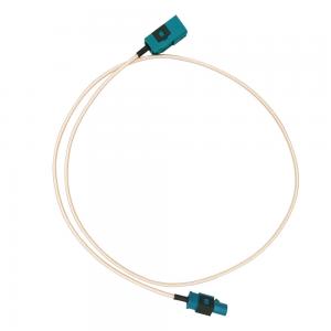 China Code Z RG316 SMB FAKRA Extension Cable Pigtail Assembly Male To Female Extension supplier
