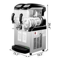 China 6L 450W Margarita Slush Machine Soft Ice Cream Maker 110V LED Display Automatic on sale