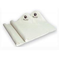 China Personalised Microfibre Dog Towel Set , Embroidered Cat Bathroom Towels for sale