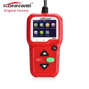 AD310 multi-funtional car engine tester konnwei car diagnostic scanner KW590 support read and print DTC data on PC