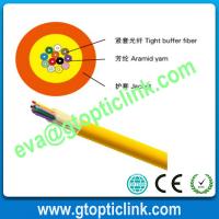 China GJFJV Distribution Indoor Multimode Optic Fiber Cable for sale