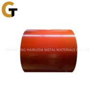 China 16-30% Elongation Color Coated Galvanized Steel Coil With 508mm / 610mm Coil ID on sale