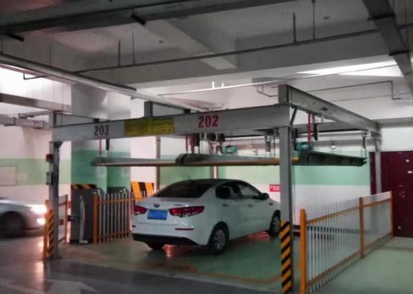 0.2kw Sliding Motor Steel Structure Car Parking Powerful Easy Installation