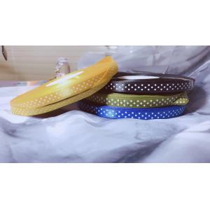 China Customized Print Satin Grosgrain Ribbon with Logo For Wrapping Decoration Garment supplier