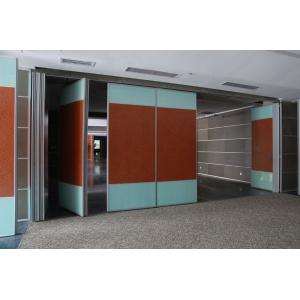 China Residential Movable Sliding Partition Walls System with Aluminium Ceiling Track supplier