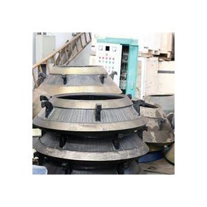 China cone crusher spare parts high manganese steel cone liner bowl liner mantle and concave for SBM Shanbao Cone Crusher supplier