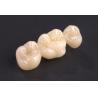 China Precise Fit Full Contour Zirconia Bridge Natural Zirconia Crown Bridge High Strength wholesale